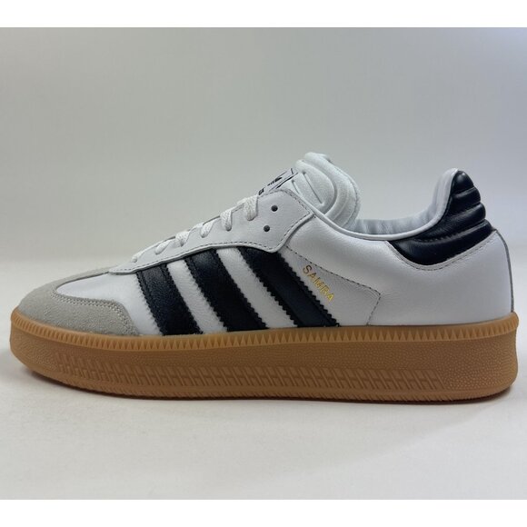 Adidas Samba XLG Mens 10.5 White Black Shoes Sneakers Athletic Low IE1377 - Picture 6 of 9